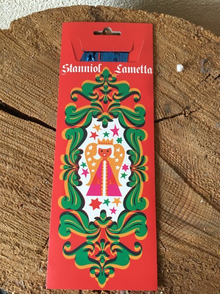 Stanniol Lametta Blau (schwer)